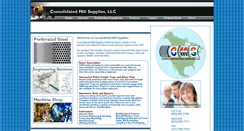 Desktop Screenshot of consolidatedmill.com